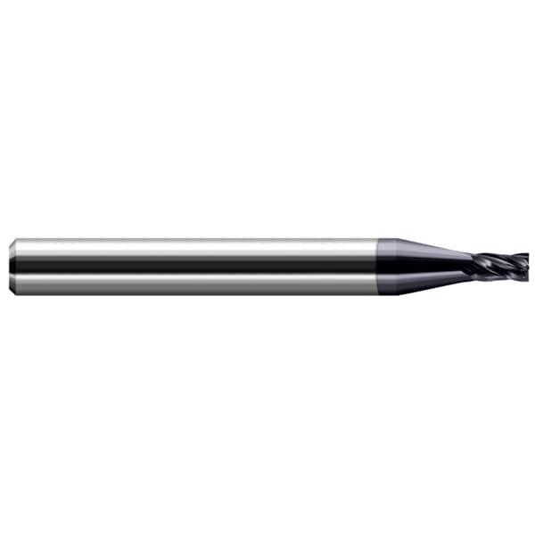 Miniature End Mill - Square - Stub & Standard, 0.2500" (1/4), Length of Cut: 3/8"